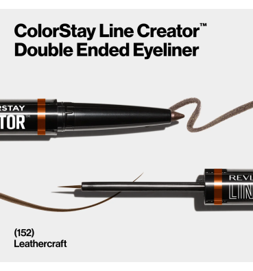 Revlon Eyeliner ColorStay  Double Ended Liner Creator  LEATHER CRAFT 152