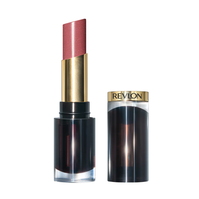 Revlon Rossetto Super Lustrous Glass shine Lipstick GLOSSED UP ROSE 3