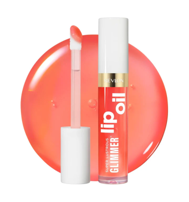 Revlon Gloss Super Lustrus Glimmer Lip Oil MISS CORAL 002