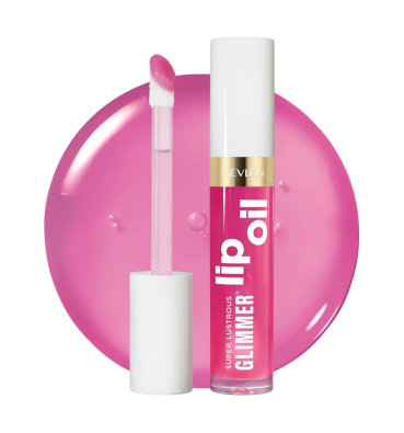 Revlon Gloss Super Lustrus Glimmer Lip Oil GONE ROSE 004