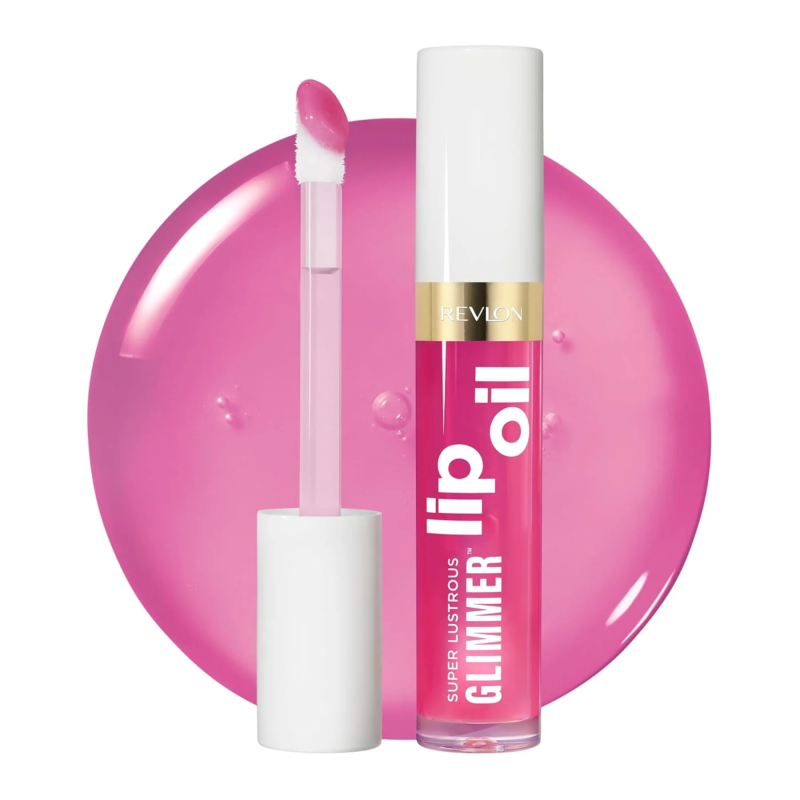 Revlon Gloss Super Lustrus Glimmer Lip Oil GONE ROSE 004