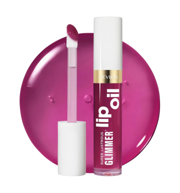Revlon Gloss Super Lustrus Glimmer Lip Oil PLUM-POP 006