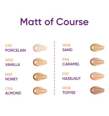 Nejha Fondotinta Matt of Course in Siero ALZENUT P07