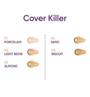 Nejha Correttore Occhi e Viso Cover Killer PORCELAIN 01