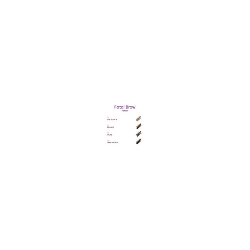 Nejha Mina Sopracciglia Fatal Brown Pencil BRONDE 02