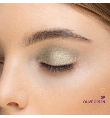 Nejha Ombretto in Polvere Partner in Eye OLIVE GREEN 09