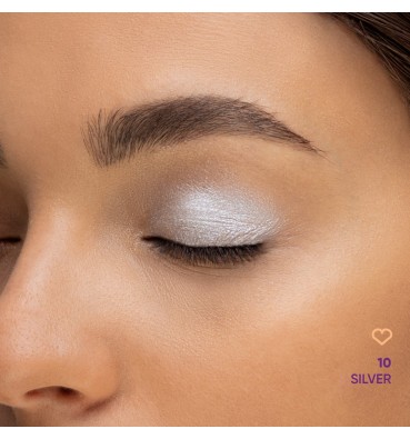 Nejha Ombretto in Polvere Partner in Eye SILVER 10