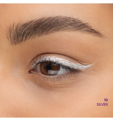 Nejha Matita Occhi Waterproof Partner in Eye Pencil SILVER 10