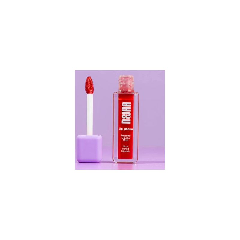 Nejha Rossetto Liquido Matt Lip-Phoria ROYAL RED 10