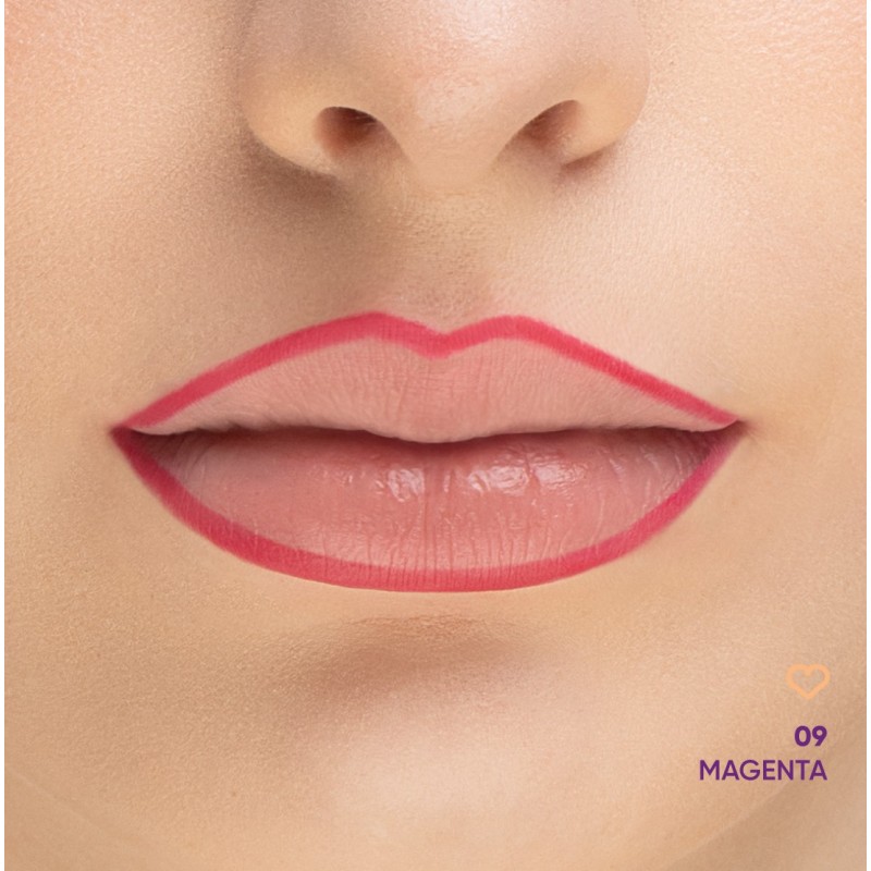 Nejha Matita Labbra/Gloss  Lip Ossession Pencil MAGENTA 09