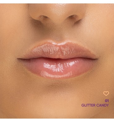 Nejha Lucidalabbra Volumizzante Plump Boss GLITTER CANDY 01