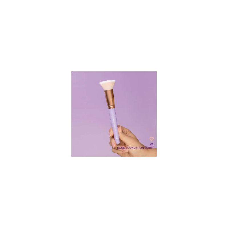 Nejha Pennello Viso RAUND FOUNDATION BRUSH 02