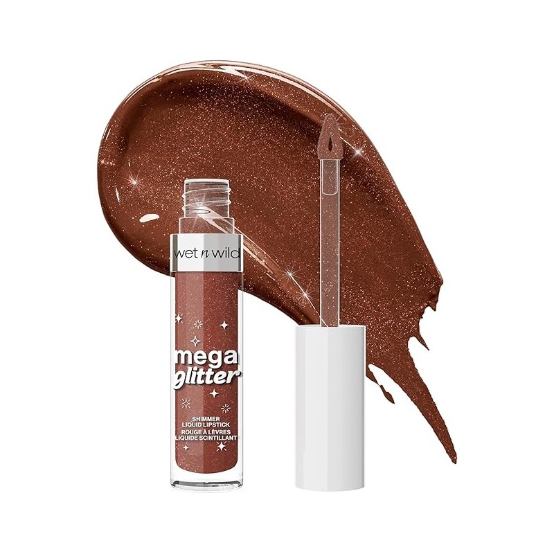 WET N WILD Mega Glitter Shimmer Liquid Lipstick HEAR ME OUT