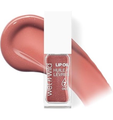 WET N WILD Mega Glitter Shimmer Lip Oil COCOA ROSE