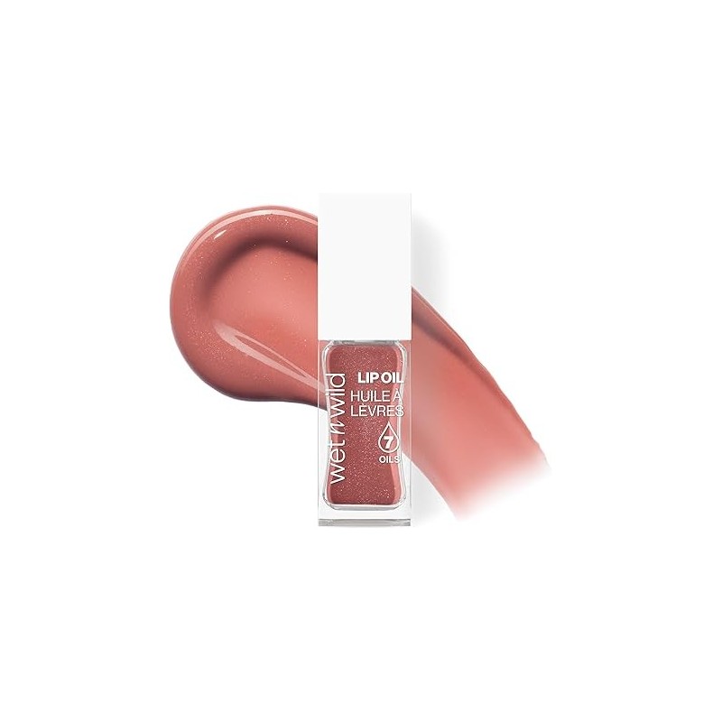WET N WILD Mega Glitter Shimmer Lip Oil COCOA ROSE