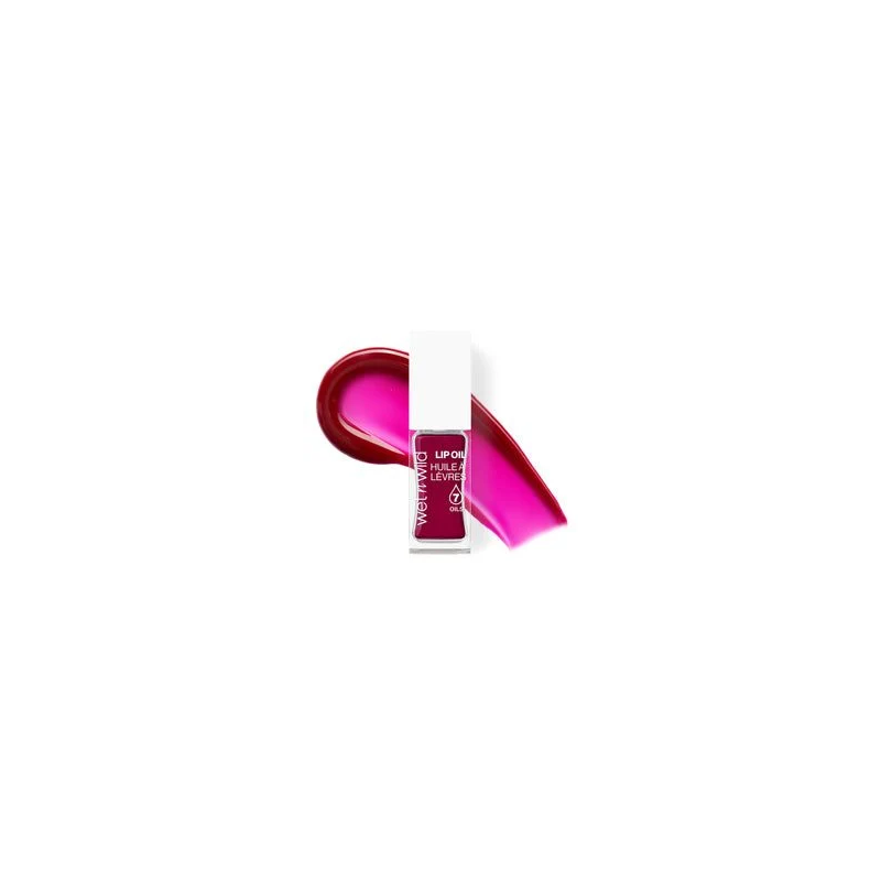 WET N WILD Mega Glitter Shimmer Lip Oil MERLOT GLASS