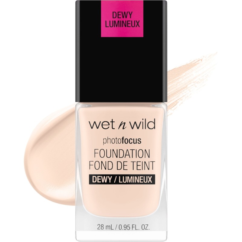 WET N WILD Photo Focus Foundation Dewy NUDE IVORY