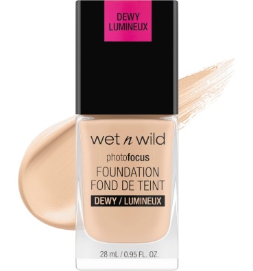 WET N WILD Photo Focus Foundation Dewy SOFT BEIGE