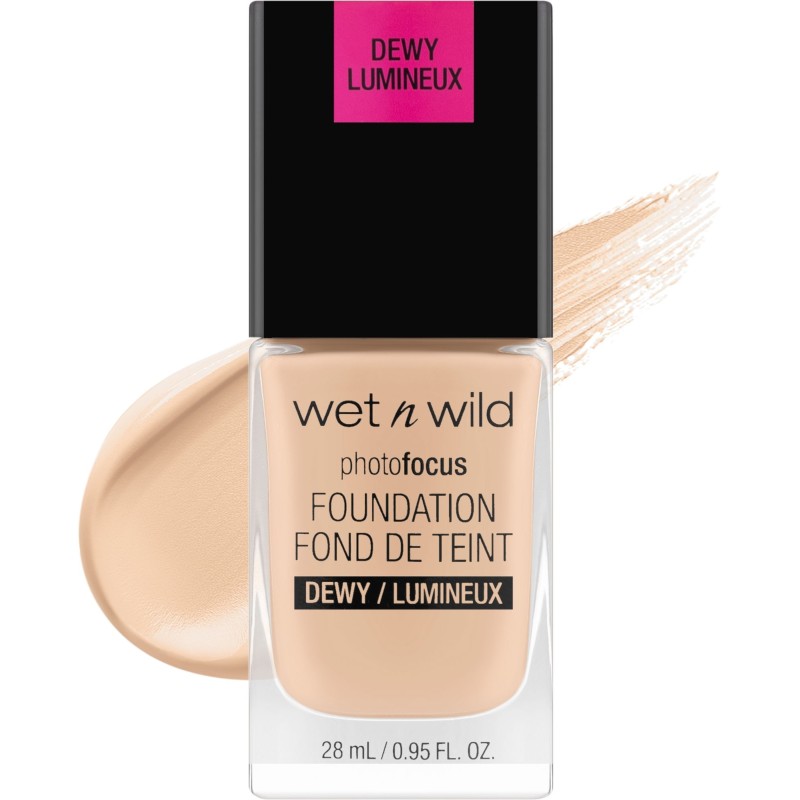 WET N WILD Photo Focus Foundation Dewy SOFT BEIGE